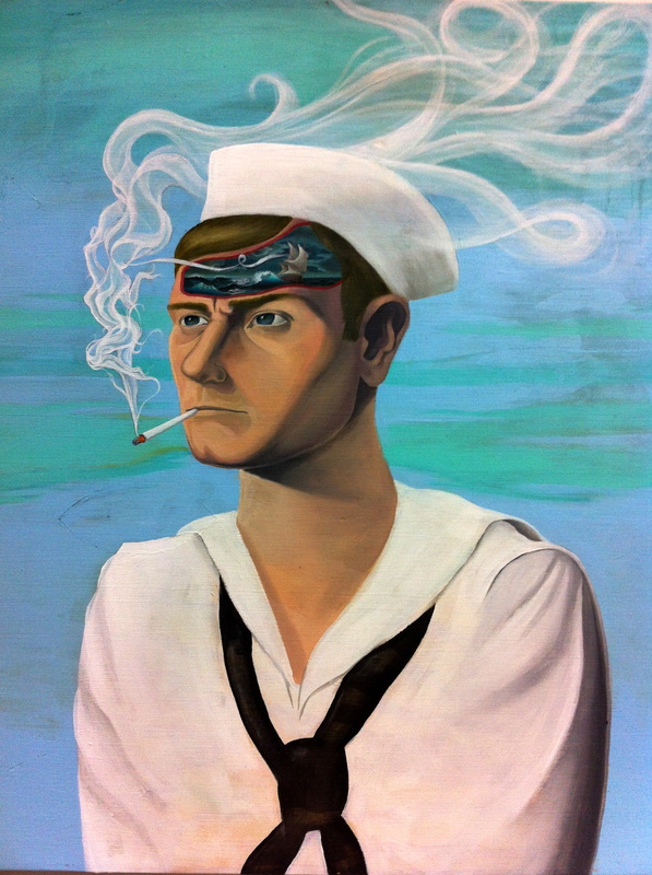 Painting by Jo Lundberg