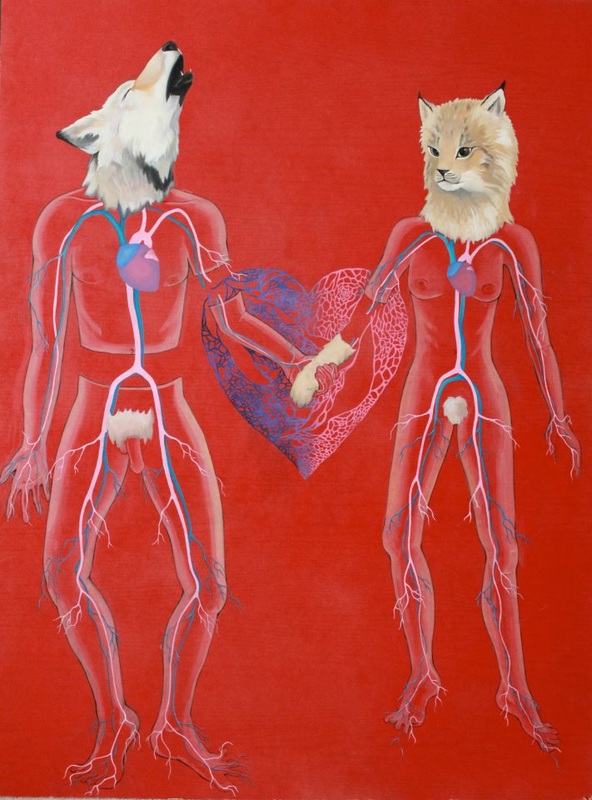 Painting by Jo Lundberg