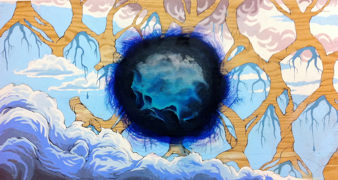 Painting by Jo Lundberg