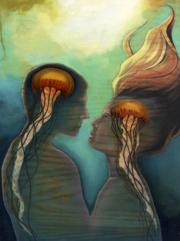 Water in my mind, flowing like time