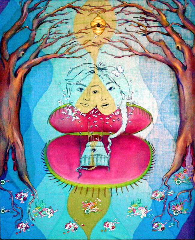 Painting by Jo Lundberg