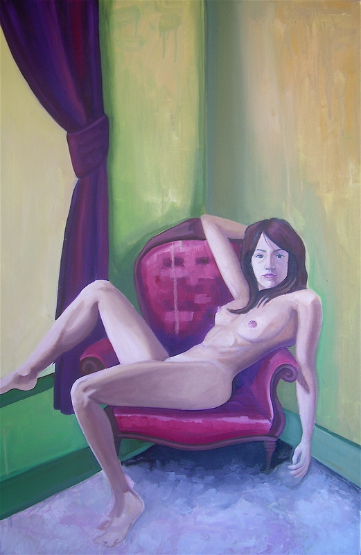 Painting by Jo Lundberg