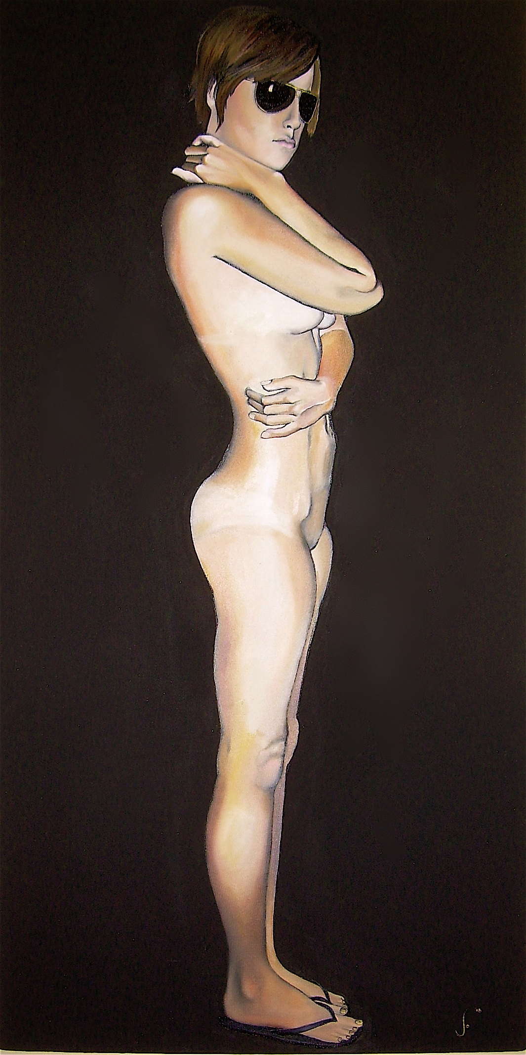 Painting by Jo Lundberg