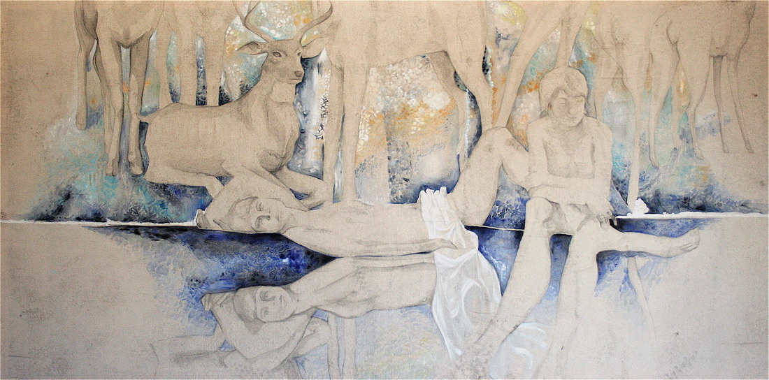 Painting by Jo Lundberg